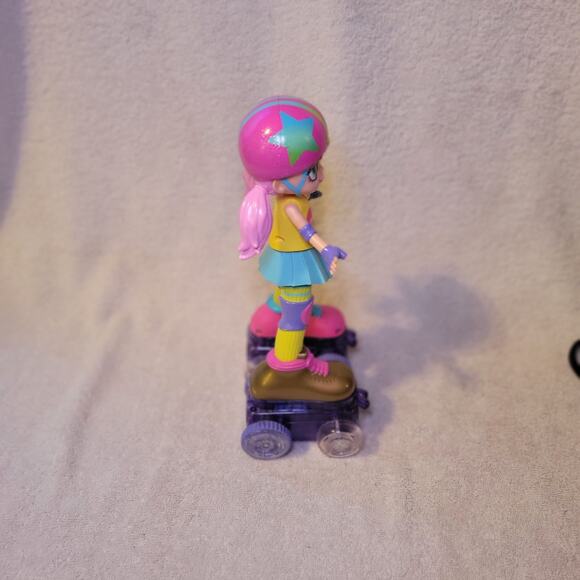 Jakks Pacific Rock N Roller skate Rainbow Riley Light Up Doll Only no remote - Picture 5 of 6